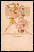 Illustratori Artist Signed R. M. de Giorgio Ancient Egypt A-6 pc ZG8811 – fronte