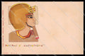 Illustratori Artist Signed R. M. de Giorgio Ancient Egypt B-2 pc ZG8817 – fronte