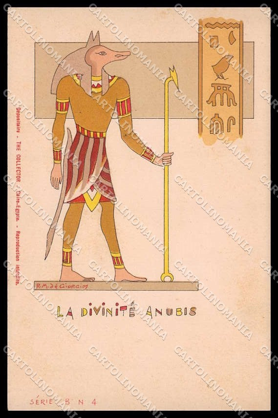 Illustratori Artist Signed R. M. de Giorgio Ancient Egypt B-4 pc ZG8821 – fronte