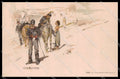 Artist Signed G. Fattori Vita Militare Horse Military Soldier cartolina ZG8836 – fronte