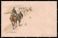 Artist Signed G. Fattori Vita Militare Horse Military Soldier cartolina ZG8837 – fronte