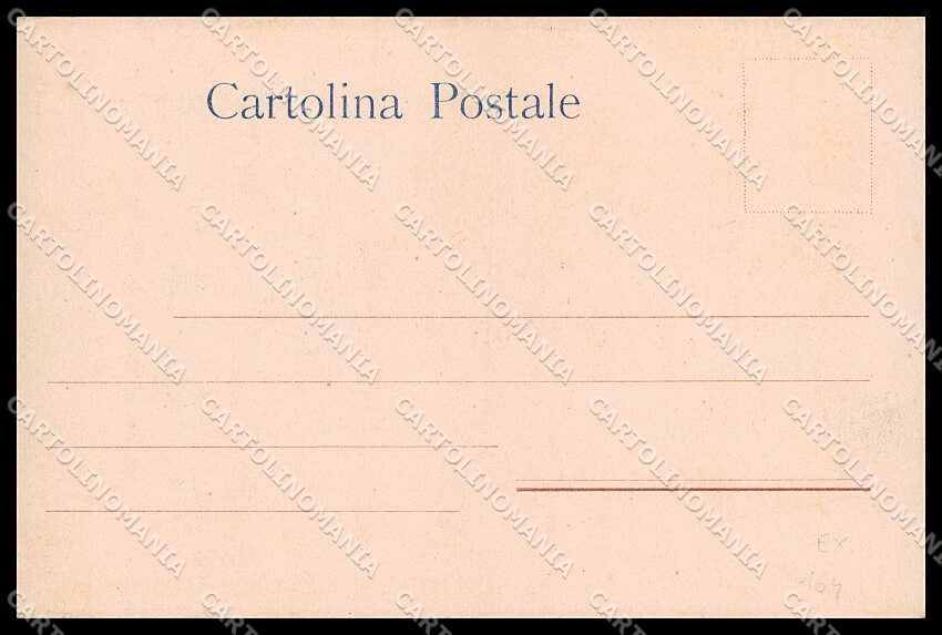 Artist Signed G. Fattori Vita Militare Horse Carabinieri cartolina ZG8840 – retro