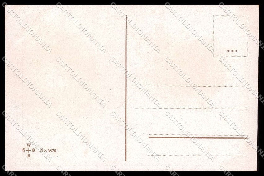 Illustratori Artist Signed Children Playing Cards WSSB 5876 cartolina ZG8842 – retro