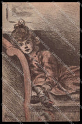 Illustratori Artist Signed H. Boutet Lady cartolina ZG8845 – fronte