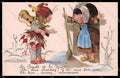 Illustratori Artist Signed Mauzan Children Fairy Tales cartolina ZG8879 – fronte