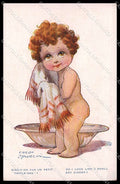Illustratori Artist Signed Fred Spurgin Girl serie 386 cartolina ZG8886 – fronte