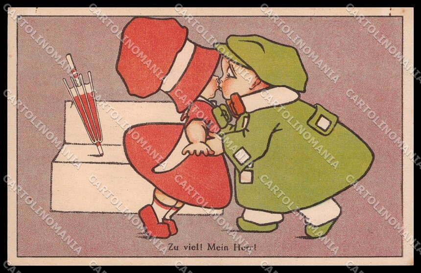 Illustratori Artist Signed Children BKWI serie 269-1 cartolina ZG8890 – fronte