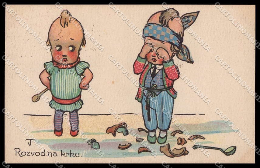 Illustratori Artist Signed Children serie 211 cartolina ZG8892 – fronte