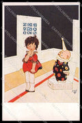 Illustratori Artist Signed Asta Drucker Children serie 03351 cartolina ZG8910 – fronte