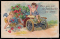 Illustratori Artist Signed Cupid Car Relief serie 681 cartolina ZG8917 – fronte