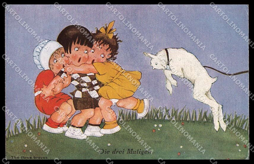 Illustratori Artist Signed Chicky Spark Children 652 cartolina ZG8918 – fronte