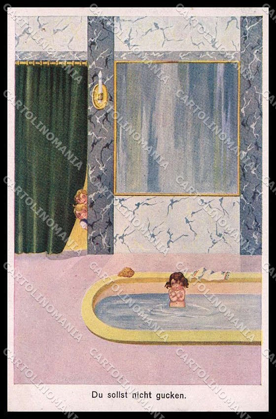 Illustratori Artist Signed Children WSSB serie 9068 cartolina ZG8929 – fronte
