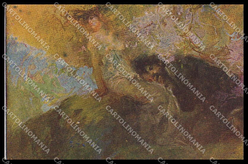 Illustratori Artist Signed Ambrogio Alciati Lady Ars Minima serie 73 pc ZG8955 – fronte