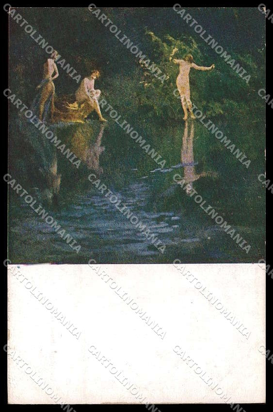 Illustratori Artist Signed Mario Spinetti Lady Ars Minima serie 162 pc ZG8956 – fronte