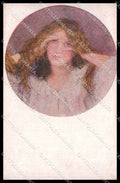 Illustratori Artist Signed A. Tadema Lady XI Expo Venezia cartolina ZG8964 – fronte