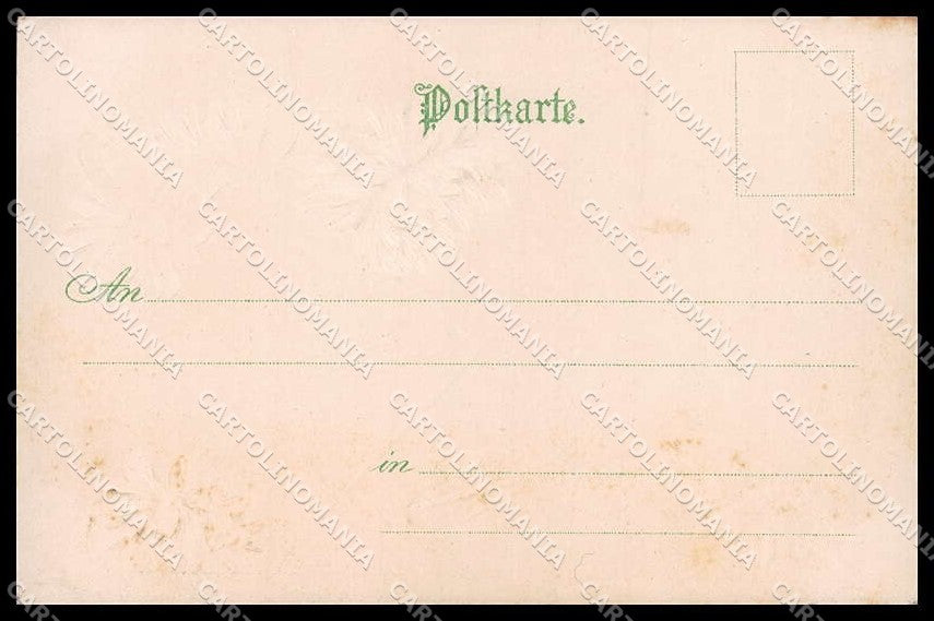 Illustratori Artist Signed Lady Art Nouveau Flowers Relief serie 3389 pc ZG8971 – retro
