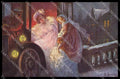 Illustratori Artist Signed Ulreich Lady Car BKWI serie 463-3 cartolina ZG8990 – fronte