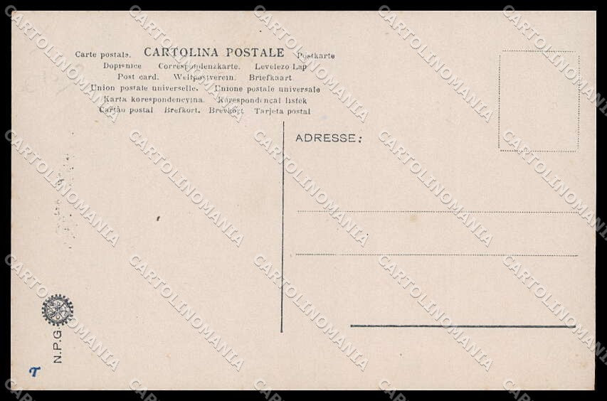 Genova Città Savoia Porto Giambruni NPG Foto cartolina ZG9031 – retro