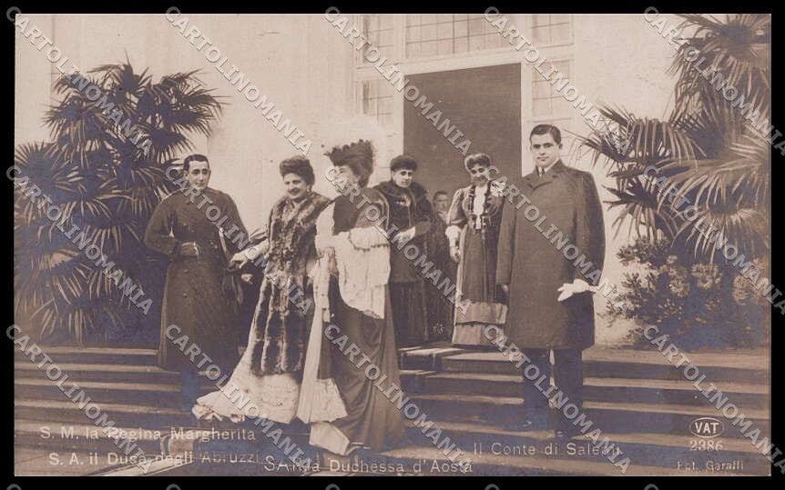 Royalty Savoia Regina Margherita Duca Abruzzi Salemi Alterocca 2386 pc ZG9035 – fronte