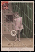 Girl Chamber Pot RPPC Photo serie 3210 cartolina ZG9088 – fronte