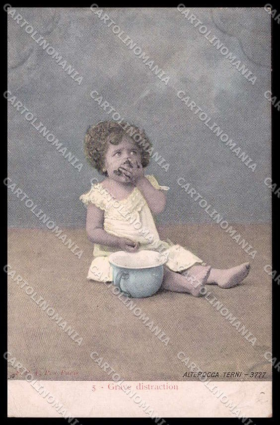 Illustratori Artist Signed Girl Chamber Pot Alterocca 3777 cartolina ZG9133 – fronte