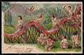 Illustratori Artist Signed Children Chamber Pot Luna Park cartolina ZG9141 – fronte