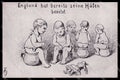 Illustratori Artist Signed F. V. Children Chamber Pot cartolina ZG9152 – fronte