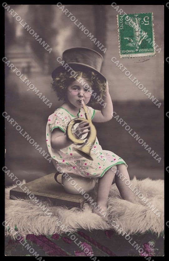 Illustratori Artist Signed Child Chamber Pot RPPC cartolina ZG9157 – fronte