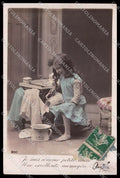 Illustratori Artist Signed Child Chamber Pot serie 2010 RPPC cartolina ZG9162 – fronte