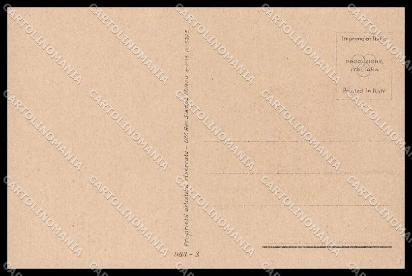 Illustratori Artist Signed Miliotti Fashion Lady serie 983-3 cartolina ZG9171 – retro