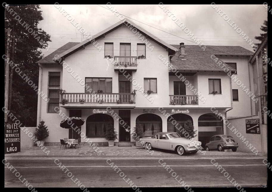 Novara Meina Albergo Ristorante Bel Sit Foto FG cartolina ZG9191 – fronte