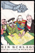 WWI WW1 German Propaganda Berlin Anti Serbia Russia Trier cartolina ZG9229 – fronte