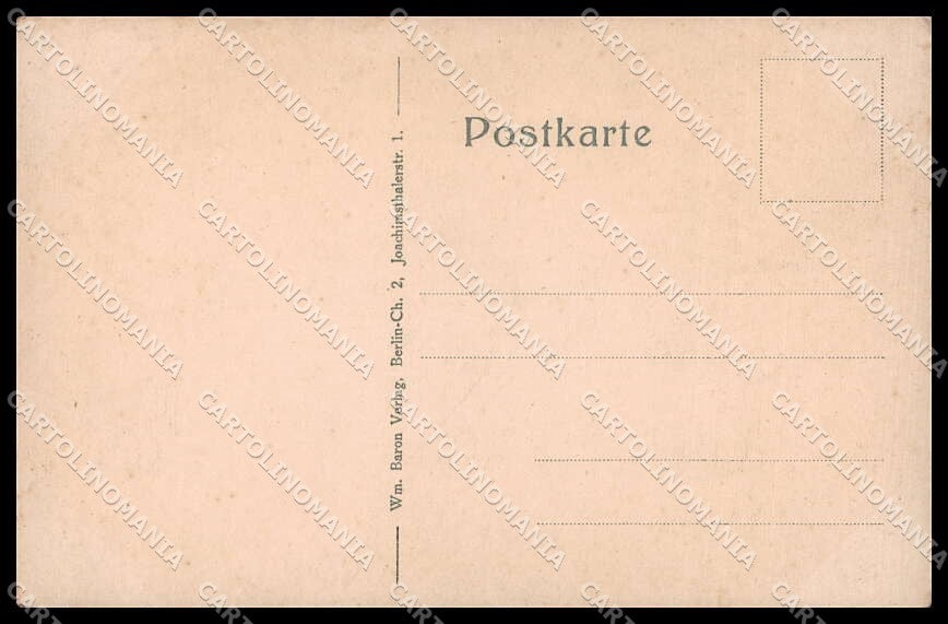 WWI WW1 German Propaganda Anti Russia Leonard Phone Petersburg cartolina ZG9230 – retro