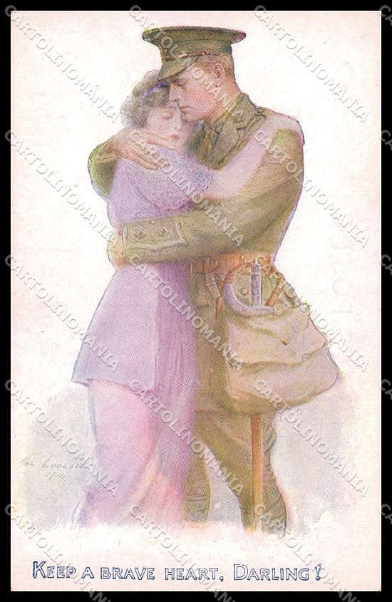 WWI WW1 British Propaganda Hal Ludlow Raphael Tuck 8769 cartolina ZG9234 – fronte