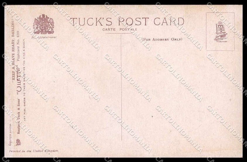 WWI WW1 British Propaganda Hal Ludlow Raphael Tuck 8769 cartolina ZG9234 – retro