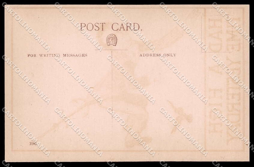 Comic Dirigible Had a High Time Yesterday cartolina ZG9256 – retro