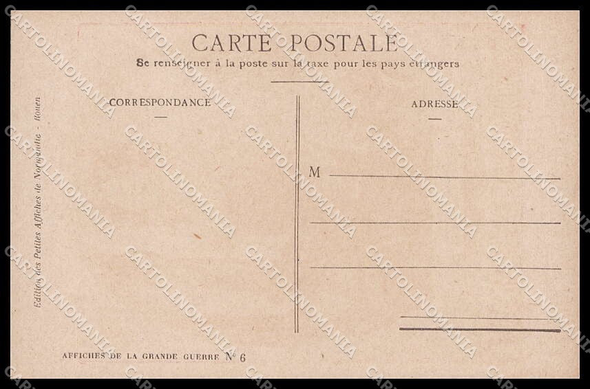 WWI WW1 Remember Belgium Soldier Affiches de la Grande Guerre cartolina ZG9268 – retro