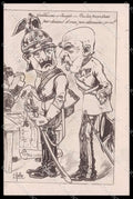 WWI WW1 French Propaganda Kaiser Guillaume Muller Franz Joseph cartolina ZG9288 – fronte