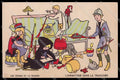 WWI WW1 French Propaganda Children Aurrens Tennis cartolina ZG9354 – fronte