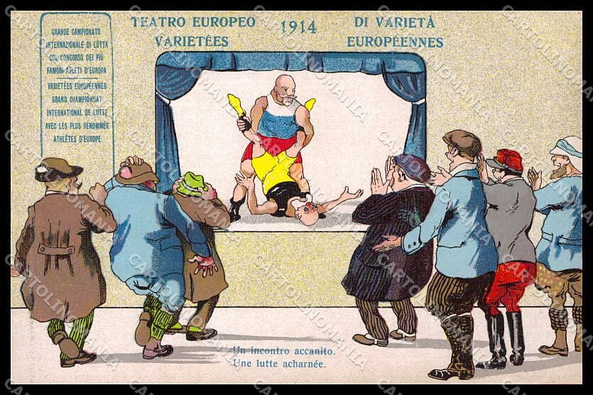 WWI WW1 Propaganda Anti Kaiser Franz Joseph Norfini? Serie 2784 cartolina ZG9391 – fronte