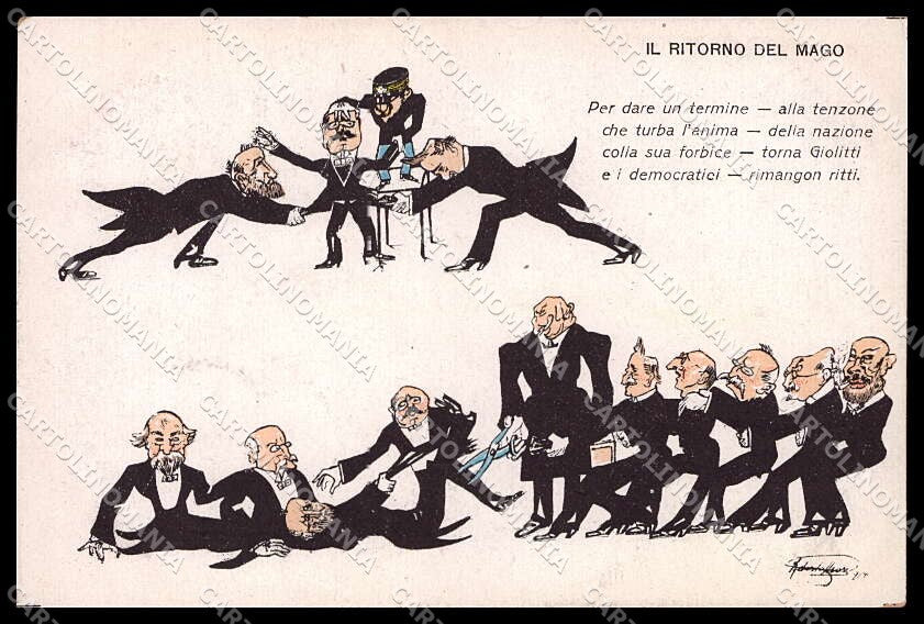 WWI WW1 Italian Propaganda Savoia Vittorio Emanuele III cartolina ZG9393 – fronte