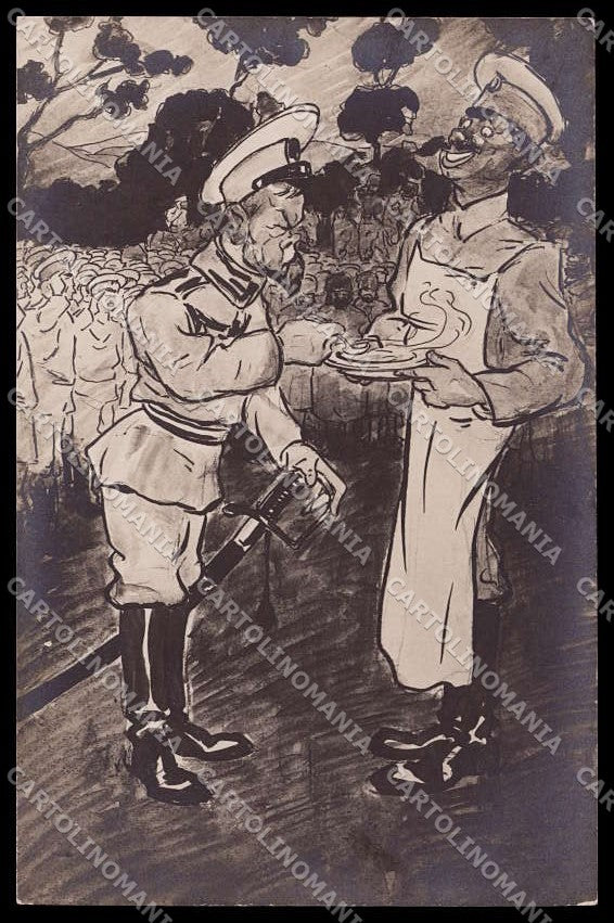 WWI WW1 Propaganda Russian Czar Giris Photo cartolina ZG9402 – fronte