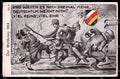 WWI WW1 German Propaganda Anti Russia Baumgarten cartolina ZG9410 – fronte