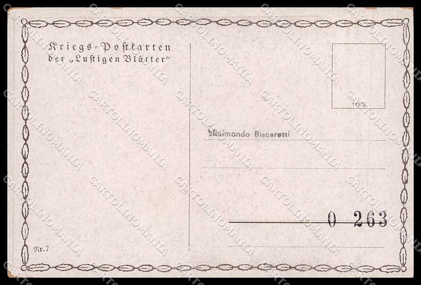 WWI MÃ¼hlen Schulte German Propaganda Soldat Kriegspostkarte Blatter 7 pc ZG9437 – retro