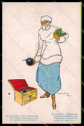 WWI WW1 Italian Propaganda Veneziani Nichilista Lady serie 2785-5 pc ZG9479 – fronte