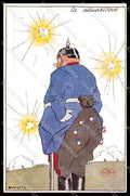 WWI WW1 Italian Propaganda Bianchi Anti German cartolina ZG9482 – fronte