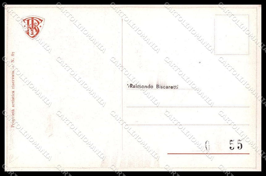 WWI WW1 Italian Propaganda Bianchi Anti German Cattaro cartolina ZG9484 – retro