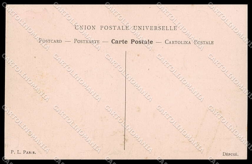 WWI WW1 French Propaganda G. Lion Savoia Socialisme cartolina ZG9494 – retro