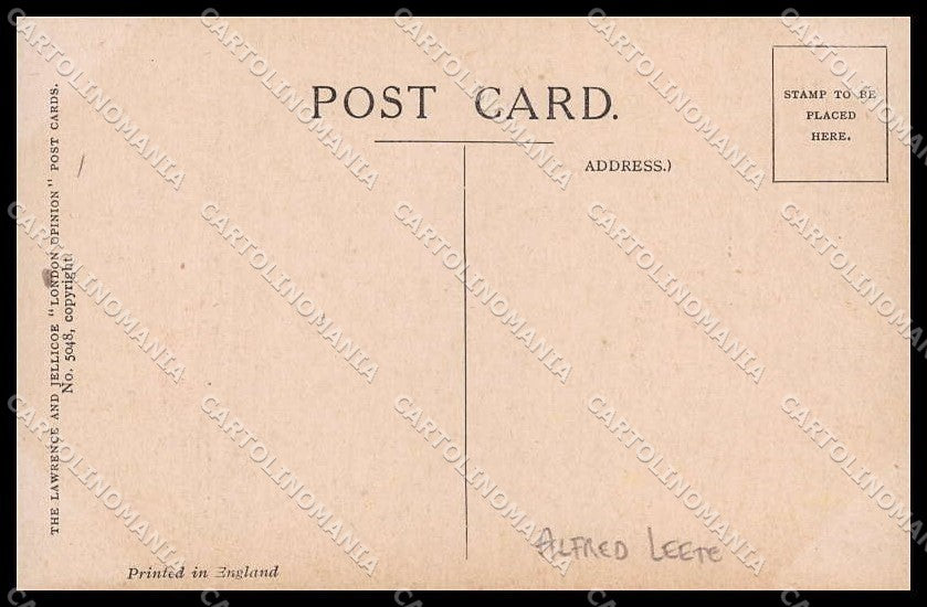 WWI WW1 British Propaganda Alfred Leete Anti German cartolina ZG9502 – retro