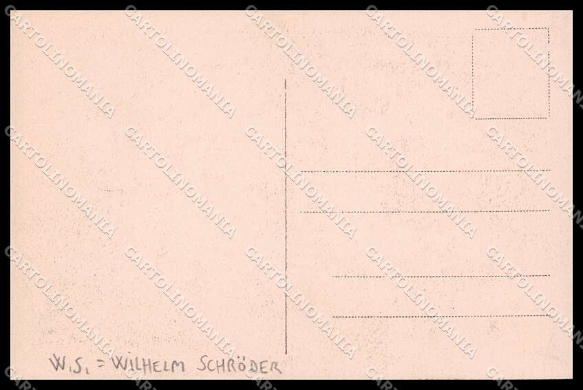 WWI WW1 German Propaganda Wilhelm Schroder Serbia Russia cartolina ZG9509 – retro